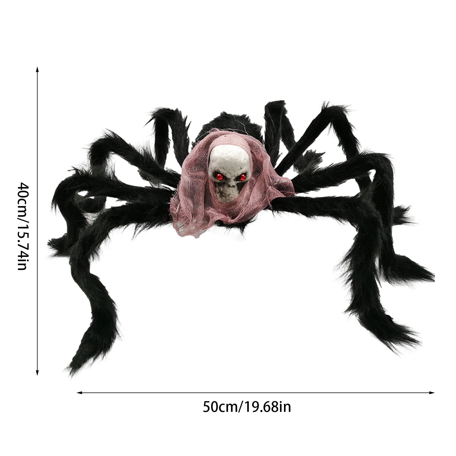 Amazon | TUUWAI ハロウィーンのスパイダーの装飾 | ハロウィン幽霊